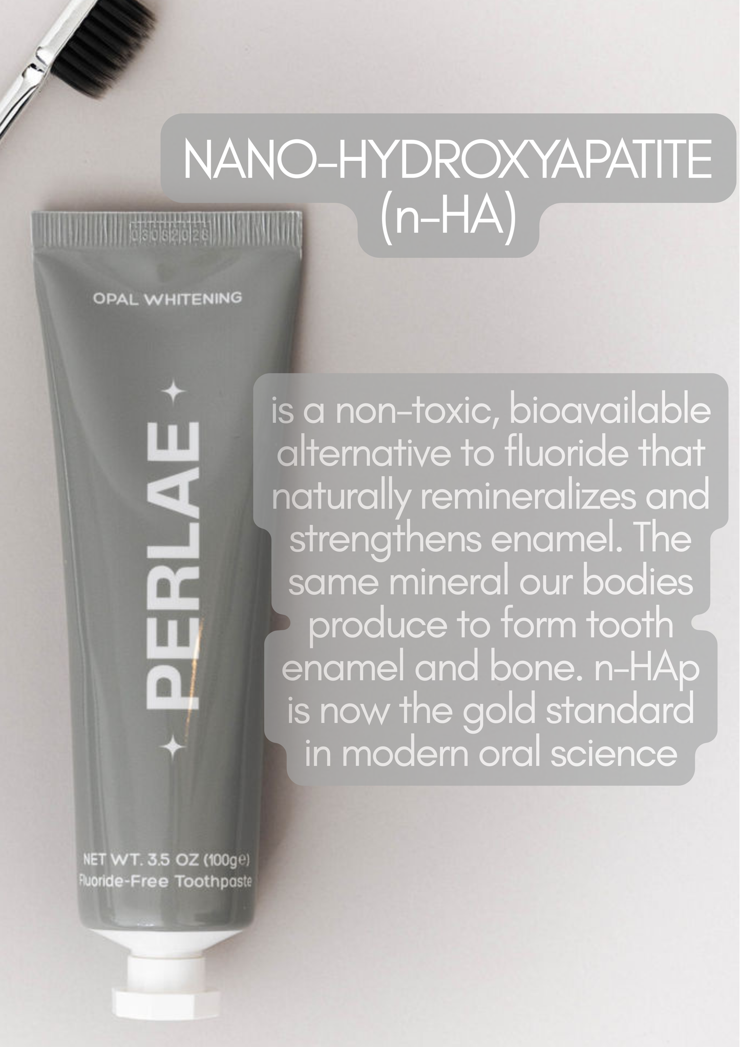 opal whitening fluoride free toothpaste