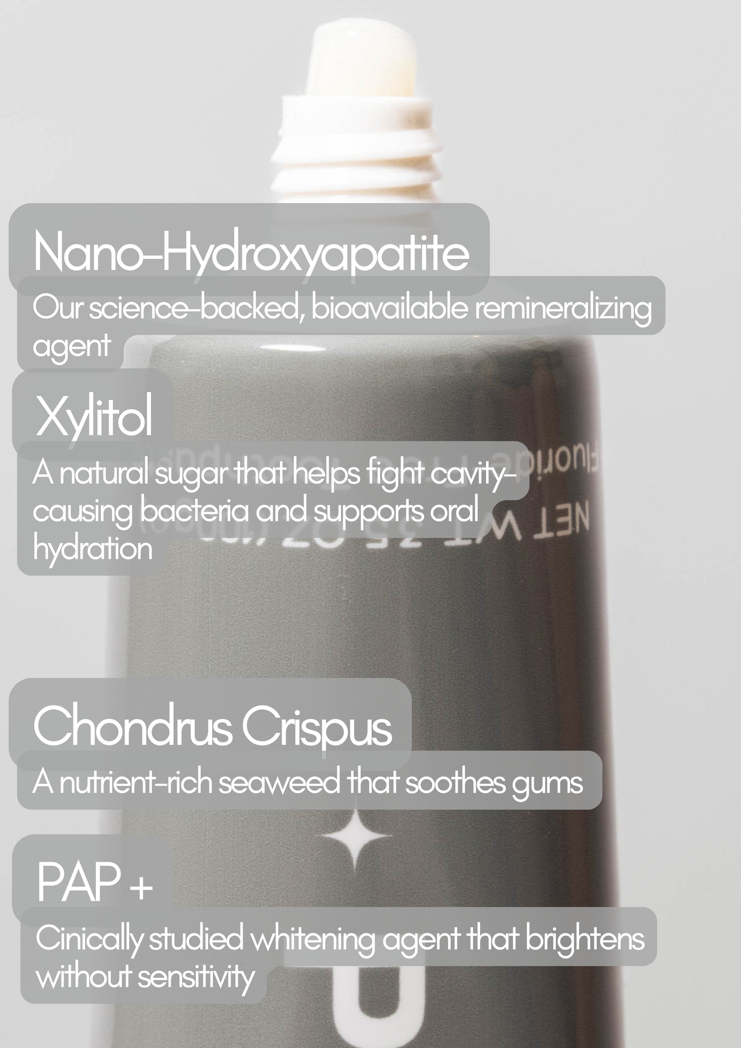 opal whitening fluoride free toothpaste