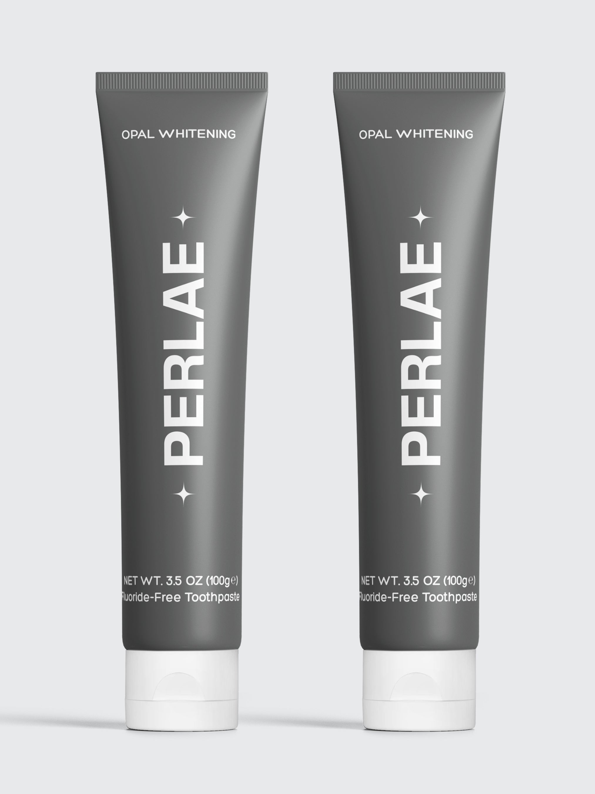 Perlae Opal Mint Fluoride-Free Toothpaste Duo