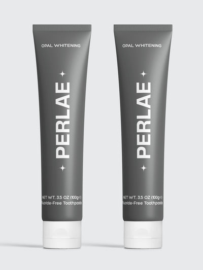 Perlae Opal Mint Fluoride-Free Toothpaste Duo